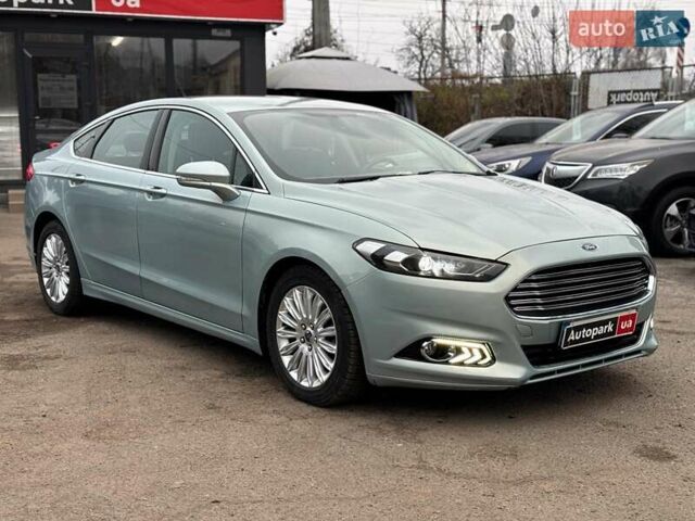 Синий Форд Фьюжн, объемом двигателя 2 л и пробегом 177 тыс. км за 12540 $, фото 2 на Automoto.ua