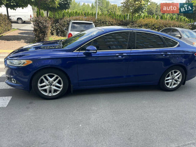Синий Форд Фьюжн, объемом двигателя 1.6 л и пробегом 215 тыс. км за 9100 $, фото 7 на Automoto.ua