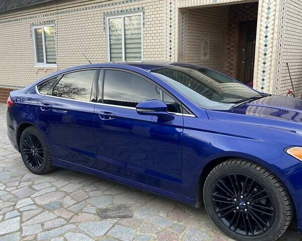 Синій Форд Фьюжен, об'ємом двигуна 2.49 л та пробігом 161 тис. км за 9000 $, фото 2 на Automoto.ua