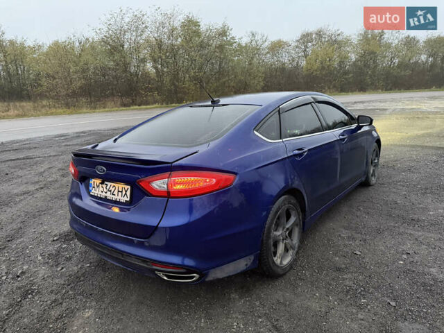 Синій Форд Фьюжен, об'ємом двигуна 2 л та пробігом 265 тис. км за 9300 $, фото 16 на Automoto.ua