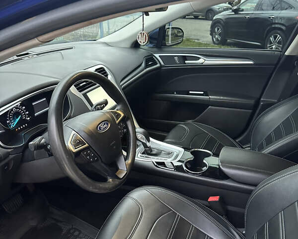 Синий Форд Фьюжн, объемом двигателя 1.5 л и пробегом 160 тыс. км за 8000 $, фото 11 на Automoto.ua