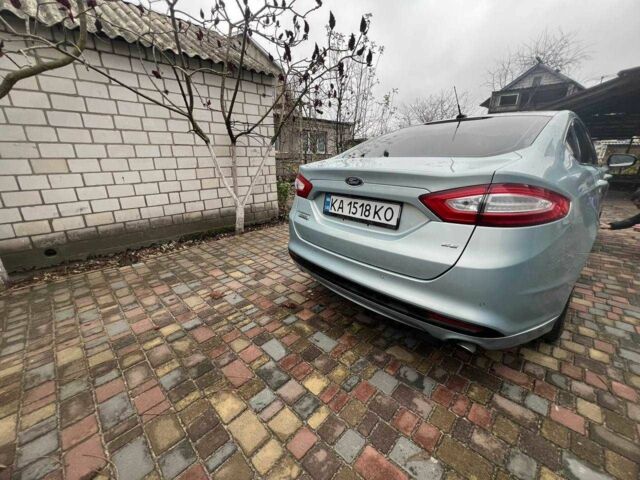 Синий Форд Фьюжн, объемом двигателя 2 л и пробегом 167 тыс. км за 10700 $, фото 2 на Automoto.ua