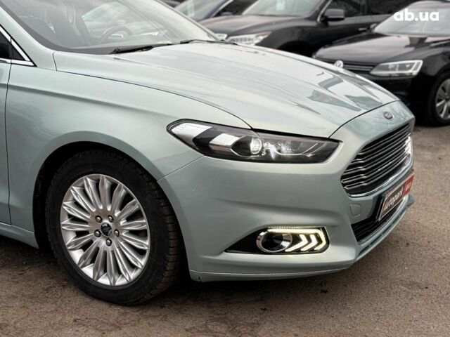 Синий Форд Фьюжн, объемом двигателя 2 л и пробегом 177 тыс. км за 12540 $, фото 3 на Automoto.ua