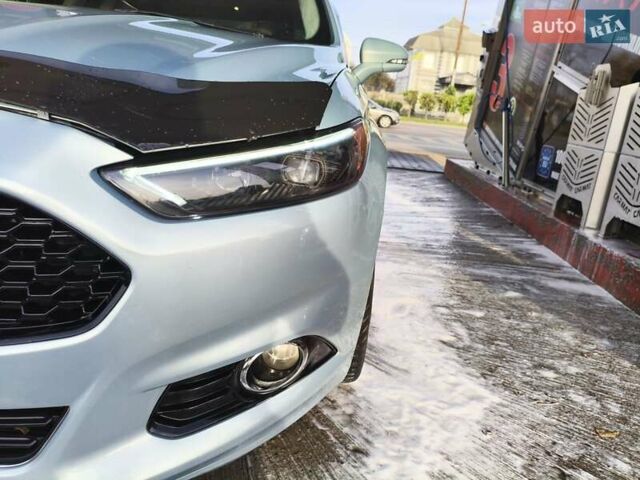 Синий Форд Фьюжн, объемом двигателя 2 л и пробегом 168 тыс. км за 12200 $, фото 1 на Automoto.ua