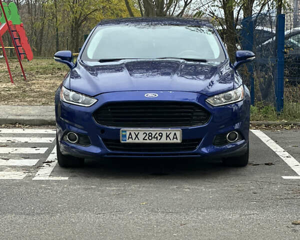 Синий Форд Фьюжн, объемом двигателя 1.5 л и пробегом 160 тыс. км за 8000 $, фото 1 на Automoto.ua