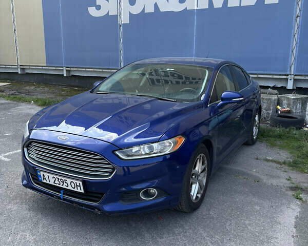 Форд Фьюжн 2013 в Киеве на Automoto.ua Синий Форд Фьюжн, объемом двигателя 1.6 л и пробегом 280 тыс. км за 7800 $, фото 1 на Automoto.ua