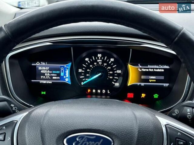 Синий Форд Фьюжн, объемом двигателя 2 л и пробегом 177 тыс. км за 12540 $, фото 26 на Automoto.ua