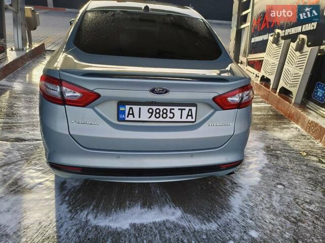 Синий Форд Фьюжн, объемом двигателя 2 л и пробегом 168 тыс. км за 12200 $, фото 9 на Automoto.ua