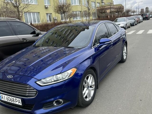 Синий Форд Фьюжн, объемом двигателя 1.6 л и пробегом 216 тыс. км за 8700 $, фото 1 на Automoto.ua