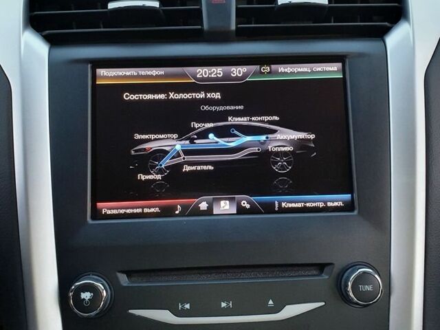 Синий Форд Фьюжн, объемом двигателя 2 л и пробегом 268 тыс. км за 9000 $, фото 6 на Automoto.ua