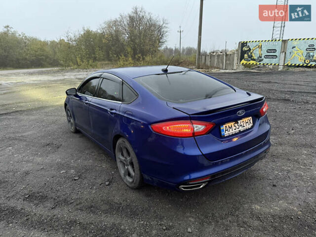 Синій Форд Фьюжен, об'ємом двигуна 2 л та пробігом 265 тис. км за 9300 $, фото 18 на Automoto.ua