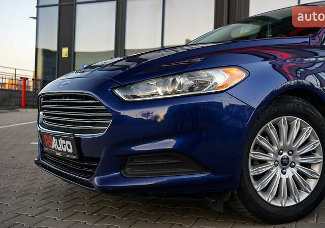 Синий Форд Фьюжн, объемом двигателя 2 л и пробегом 201 тыс. км за 11250 $, фото 3 на Automoto.ua