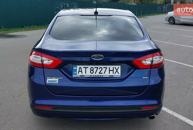 Синий Форд Фьюжн, объемом двигателя 2.49 л и пробегом 157 тыс. км за 9750 $, фото 4 на Automoto.ua