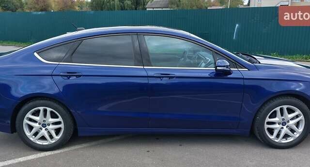 Синий Форд Фьюжн, объемом двигателя 2.49 л и пробегом 157 тыс. км за 9750 $, фото 2 на Automoto.ua