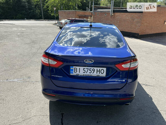 Форд Фьюжн 2014 в Полтаве на Automoto.ua Синий Форд Фьюжн, объемом двигателя 2 л и пробегом 164 тыс. км за 12500 $, фото 5 на Automoto.ua