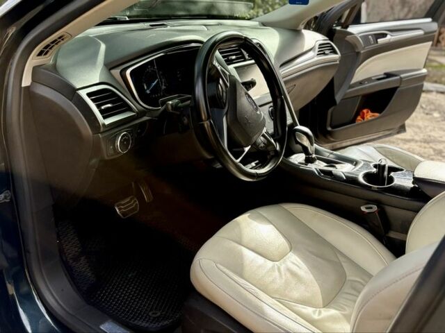 Синий Форд Фьюжн, объемом двигателя 2 л и пробегом 212 тыс. км за 9850 $, фото 9 на Automoto.ua