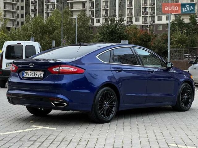 Форд Фьюжн 2014 в Одессе на Automoto.ua Синий Форд Фьюжн, объемом двигателя 2 л и пробегом 155 тыс. км за 9500 $, фото 8 на Automoto.ua