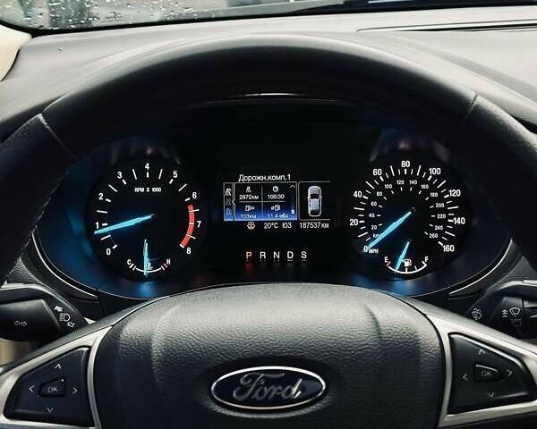 Синий Форд Фьюжн, объемом двигателя 1.5 л и пробегом 187 тыс. км за 8100 $, фото 2 на Automoto.ua