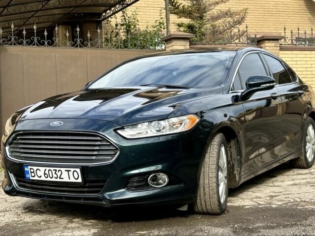Синий Форд Фьюжн, объемом двигателя 2 л и пробегом 212 тыс. км за 9850 $, фото 1 на Automoto.ua