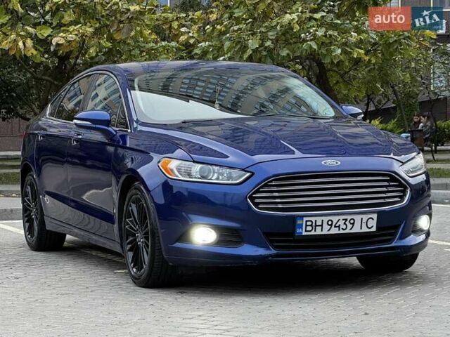 Форд Фьюжн 2014 в Одессе на Automoto.ua Синий Форд Фьюжн, объемом двигателя 2 л и пробегом 155 тыс. км за 9500 $, фото 5 на Automoto.ua