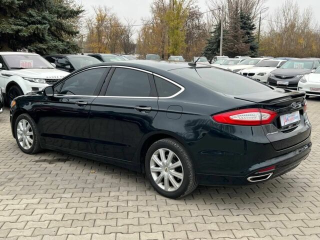 Синий Форд Фьюжн, объемом двигателя 2 л и пробегом 212 тыс. км за 9800 $, фото 4 на Automoto.ua