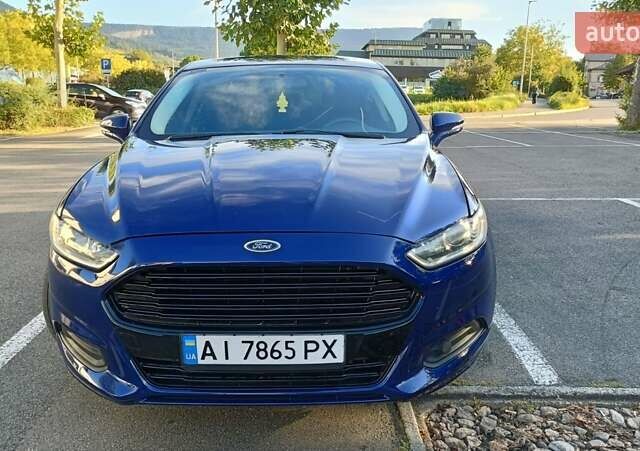 Синий Форд Фьюжн, объемом двигателя 2.49 л и пробегом 230 тыс. км за 7000 $, фото 1 на Automoto.ua