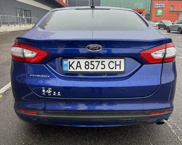 Синий Форд Фьюжн, объемом двигателя 2.5 л и пробегом 118 тыс. км за 9600 $, фото 4 на Automoto.ua