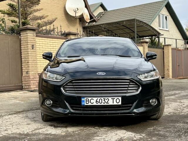 Синий Форд Фьюжн, объемом двигателя 2 л и пробегом 212 тыс. км за 9850 $, фото 2 на Automoto.ua