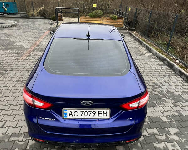Синий Форд Фьюжн, объемом двигателя 2.5 л и пробегом 239 тыс. км за 7800 $, фото 7 на Automoto.ua