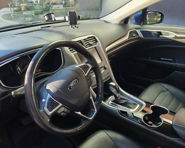 Синий Форд Фьюжн, объемом двигателя 2 л и пробегом 141 тыс. км за 13499 $, фото 9 на Automoto.ua