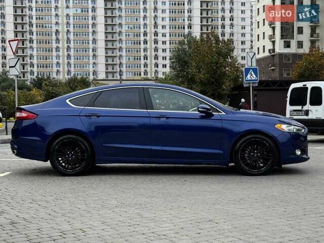 Форд Фьюжн 2014 в Одессе на Automoto.ua Синий Форд Фьюжн, объемом двигателя 2 л и пробегом 155 тыс. км за 9500 $, фото 9 на Automoto.ua