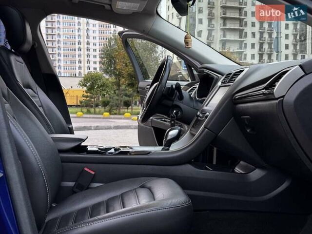 Форд Фьюжн 2014 в Одессе на Automoto.ua Синий Форд Фьюжн, объемом двигателя 2 л и пробегом 155 тыс. км за 9500 $, фото 22 на Automoto.ua