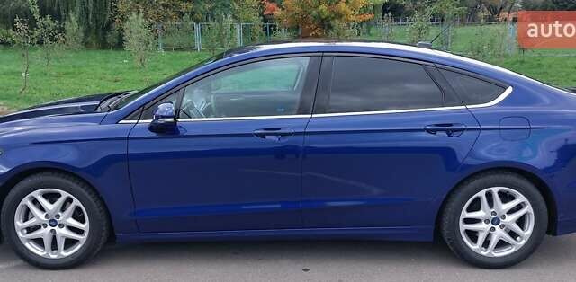 Синий Форд Фьюжн, объемом двигателя 2.49 л и пробегом 157 тыс. км за 9750 $, фото 6 на Automoto.ua