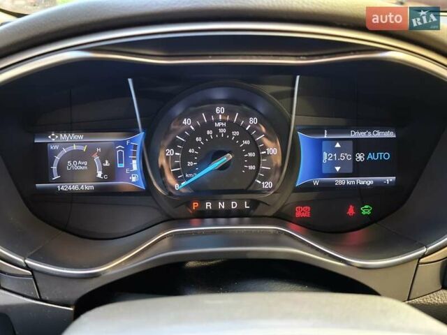 Синий Форд Фьюжн, объемом двигателя 2 л и пробегом 141 тыс. км за 13499 $, фото 12 на Automoto.ua