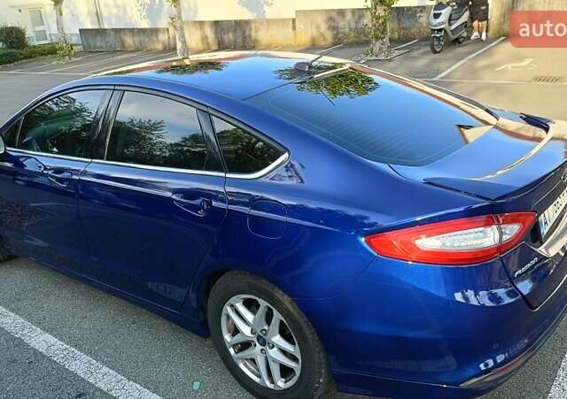 Синий Форд Фьюжн, объемом двигателя 2.49 л и пробегом 230 тыс. км за 7000 $, фото 4 на Automoto.ua