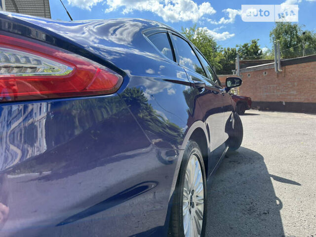 Форд Фьюжн 2014 в Полтаве на Automoto.ua Синий Форд Фьюжн, объемом двигателя 2 л и пробегом 164 тыс. км за 12500 $, фото 4 на Automoto.ua