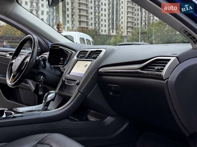 Форд Фьюжн 2014 в Одессе на Automoto.ua Синий Форд Фьюжн, объемом двигателя 2 л и пробегом 155 тыс. км за 9500 $, фото 24 на Automoto.ua