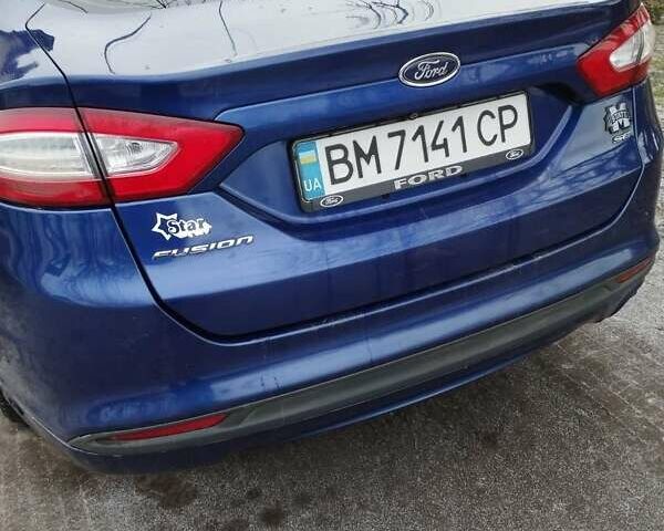 Синий Форд Фьюжн, объемом двигателя 2.5 л и пробегом 316 тыс. км за 10000 $, фото 3 на Automoto.ua