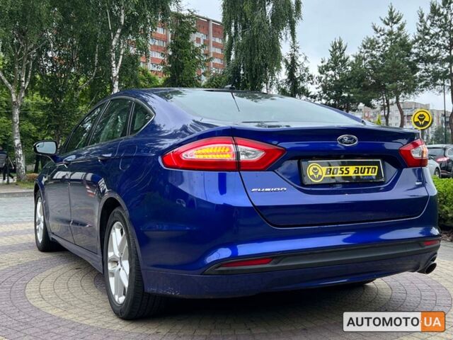 Синий Форд Фьюжн, объемом двигателя 2.5 л и пробегом 45 тыс. км за 13800 $, фото 4 на Automoto.ua