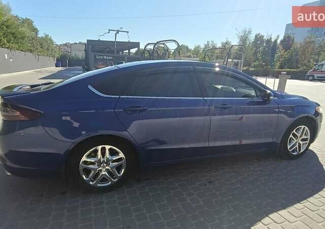 Форд Фьюжен 2015 у Львові на Automoto.ua Синій Форд Фьюжен, об'ємом двигуна 2.49 л та пробігом 118 тис. км за 11000 $, фото 9 на Automoto.ua