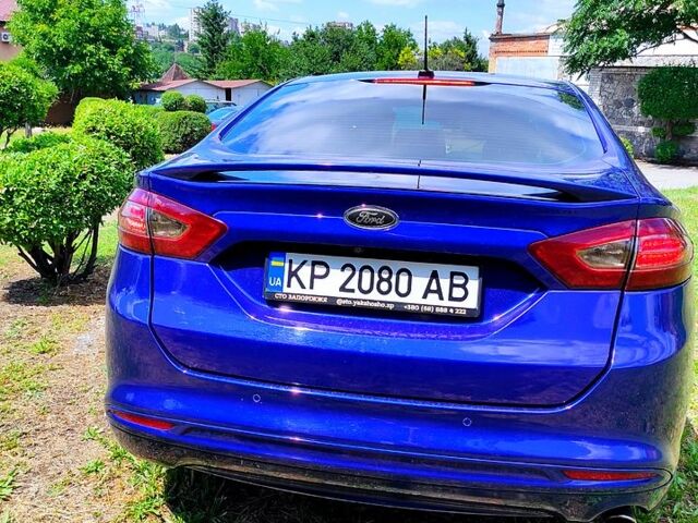 Синий Форд Фьюжн, объемом двигателя 1.5 л и пробегом 165 тыс. км за 12200 $, фото 2 на Automoto.ua