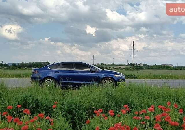 Форд Фьюжен 2015 у Львові на Automoto.ua Синій Форд Фьюжен, об'ємом двигуна 2.49 л та пробігом 118 тис. км за 11000 $, фото 5 на Automoto.ua