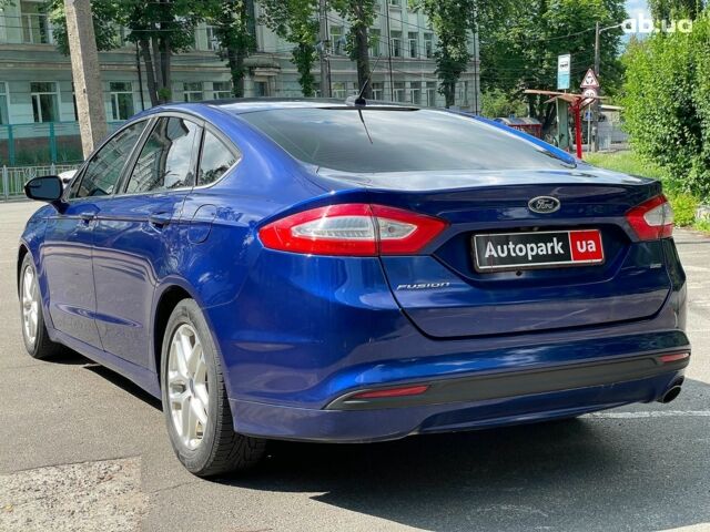 Синий Форд Фьюжн, объемом двигателя 2.5 л и пробегом 169 тыс. км за 9490 $, фото 8 на Automoto.ua