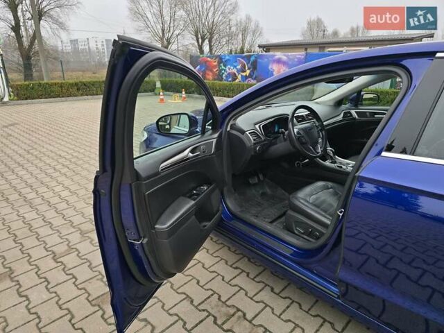 Синий Форд Фьюжн, объемом двигателя 2 л и пробегом 226 тыс. км за 9200 $, фото 11 на Automoto.ua