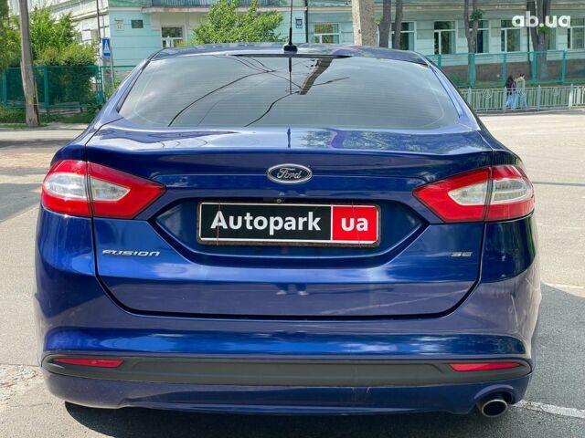 Синий Форд Фьюжн, объемом двигателя 2.5 л и пробегом 169 тыс. км за 9490 $, фото 7 на Automoto.ua