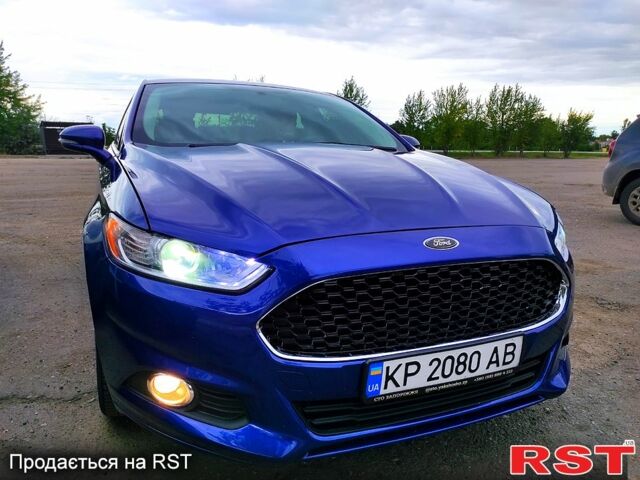 Синий Форд Фьюжн, объемом двигателя 1.5 л и пробегом 165 тыс. км за 12200 $, фото 3 на Automoto.ua