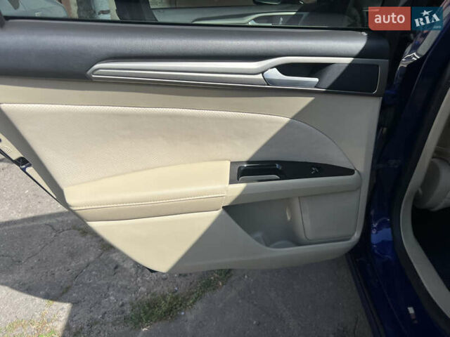 Синий Форд Фьюжн, объемом двигателя 1.5 л и пробегом 166 тыс. км за 8700 $, фото 11 на Automoto.ua