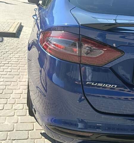 Форд Фьюжен 2015 у Львові на Automoto.ua Синій Форд Фьюжен, об'ємом двигуна 2.49 л та пробігом 118 тис. км за 11000 $, фото 2 на Automoto.ua