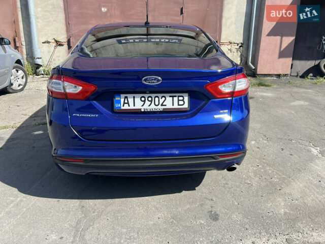 Синий Форд Фьюжн, объемом двигателя 1.5 л и пробегом 166 тыс. км за 8700 $, фото 4 на Automoto.ua