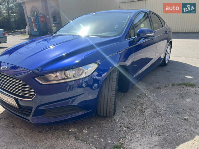 Синий Форд Фьюжн, объемом двигателя 1.5 л и пробегом 166 тыс. км за 8700 $, фото 1 на Automoto.ua